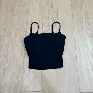 Soft motion strappy mid tank top